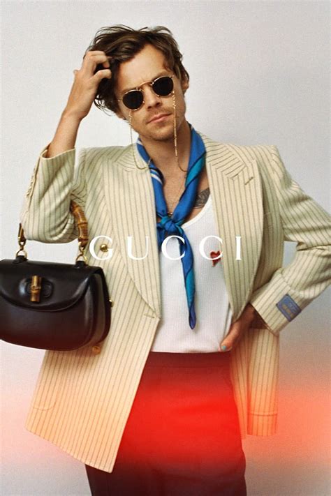 Harry Styles Stars in His Own Gucci HA HA HA Campaign