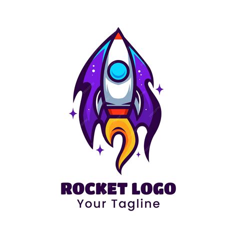 Premium Vector | Creative rocket ship logo design vector