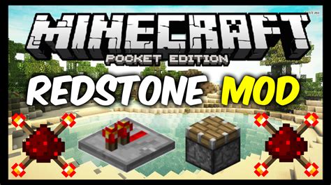 REDSTONE MOD PARA MINECRAFT PE 0.12.3