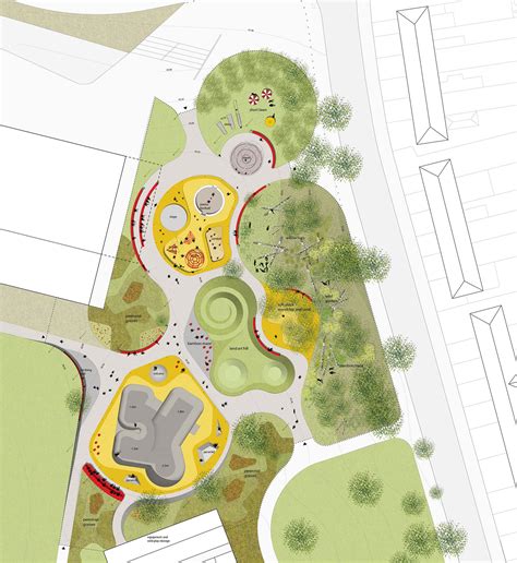 Ballyfermot Playground Dublin | Ireland - openfabric | Landscape architecture plan, Parking ...