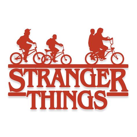 Stranger Things Logo Vinyl Decal – Decalfly