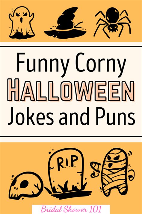 66 Entertaining Halloween Jokes and Puns | Bridal Shower 101