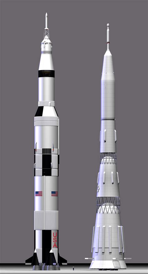 Falcon Rocket vs Saturn V - Pics about space