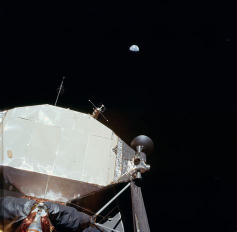 Earth with Apollo 11 Lunar Lander | The Planetary Society