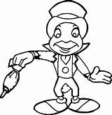 Pinocchio Jiminy Cricket 6 Coloring Page  Wecoloringpagecom sketch template