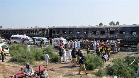 Pakistan train fire: Investigators to look at braking system | World ...