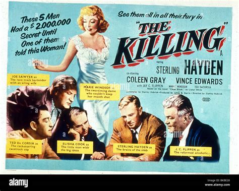 THE KILLING (1956) POSTER STANDLEY KUBRICK (DIR) THEK 001 Stock Photo ...