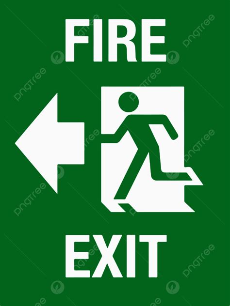 Fire Exit Sign Vector Hd Images, Fire Exit Sign Vector Illustration Eps10, Urgency, Universal ...