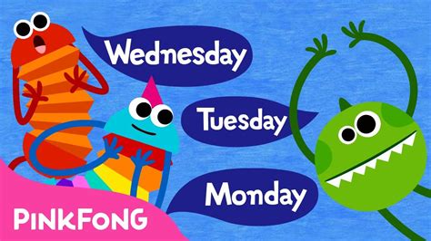 Seven Days | Days of the Week Song | Word Power | PINKFONG Songsfor Children for Children ...