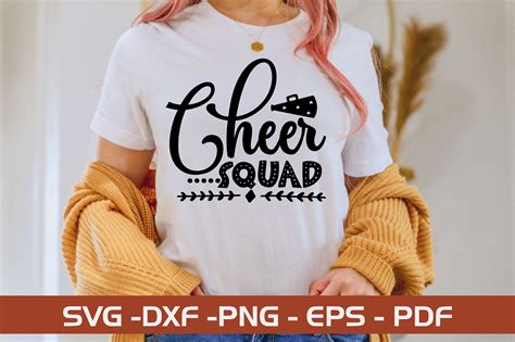 Cheer Squad SVG Design Graphic by monidesignhat · Creative Fabrica