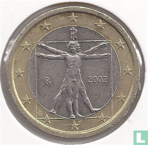 Italie 1 euro 2002 KM# 216 (2002) - Italie - LastDodo