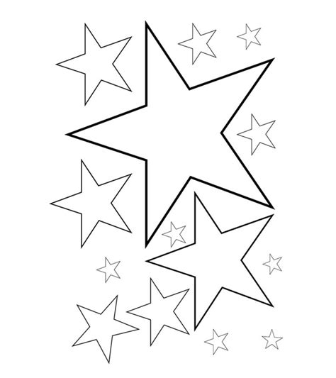 Stars Coloring Pages - Best Coloring Pages For Kids