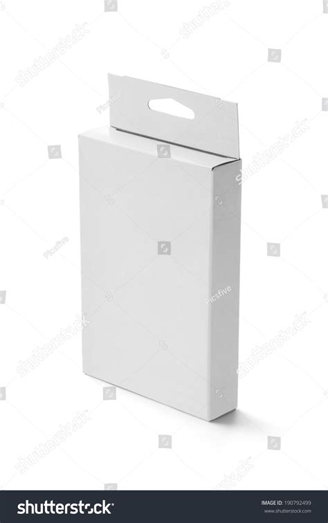 Close White Box Template On White Stock Photo 190792499 | Shutterstock