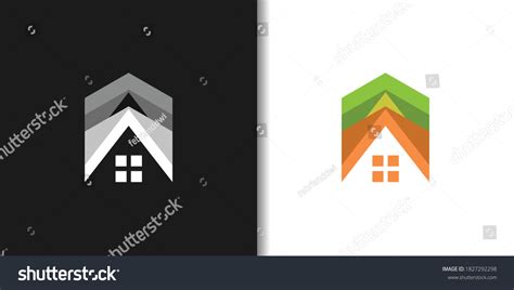 Colorful Residence Logo Idea Template Vector Stock Vector (Royalty Free) 1827292298 | Shutterstock