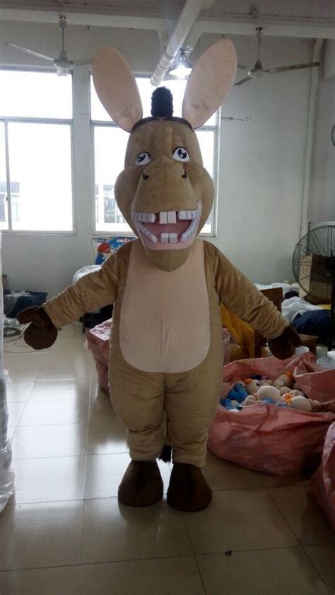 Adult Costume Donkey Mascot Costume From Shrek Character Costume School ...