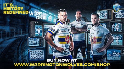 2023 Warrington Wolves Home Kit available now - YouTube