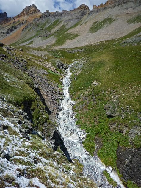 Whitewater stream: Ice Lake Trail, San Juan Mountains, Colorado