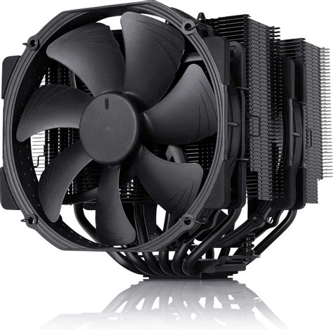 Noctua NH-D15 chromax.black, Dual-Tower CPU cooler (140mm, Black): Amazon.co.uk: Computers ...