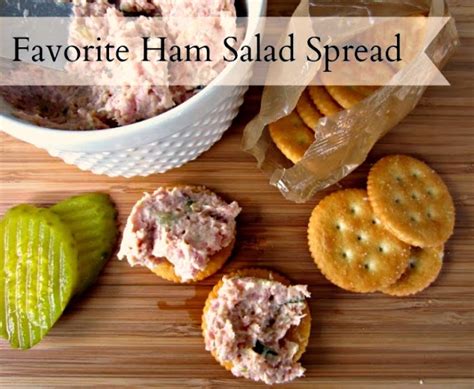 Favorite Ham Salad Spread | Renee's Kitchen Adventures