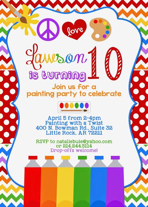 10th Birthday Party Invitation Wording Ideas | BirthdayBuzz