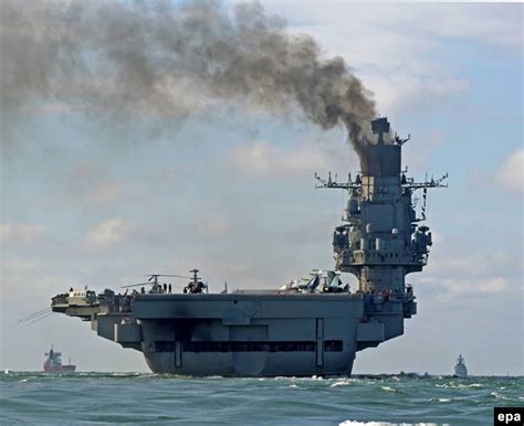 Russian Aircraft Carrier Kuznetsov