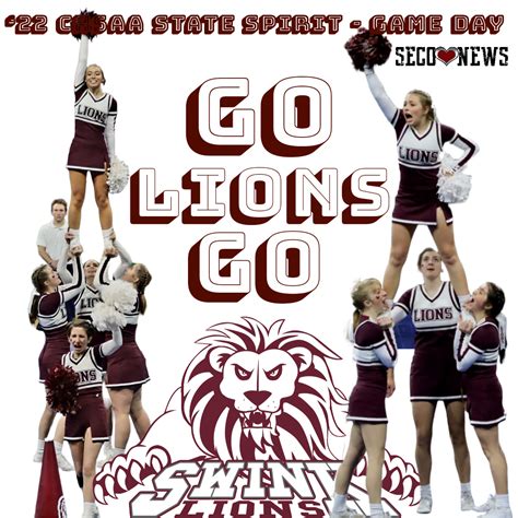 SECO NEWS - Swink Lions 2022 State Spirit Competition Photo Gallery - Finals