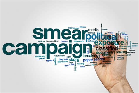 smear campaign - CBD Testers