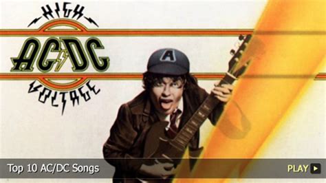 Top 10 AC/DC Songs | Articles on WatchMojo.com