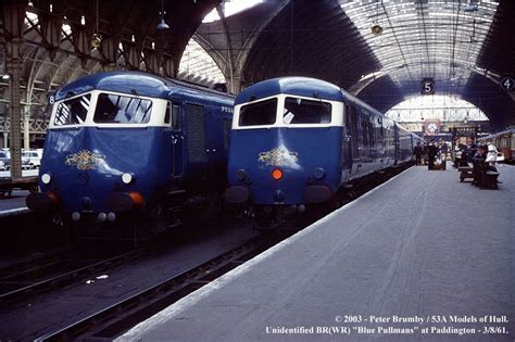 Blue Pullmans at Paddington Station London | Pullman train, Train, Electric train