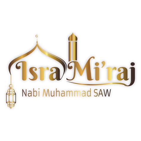 Isra Miraj Or Conception Islamique PNG , Or Disra Miraj, Isra Miraj Png ...