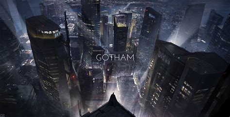 Gotham City Concept Art