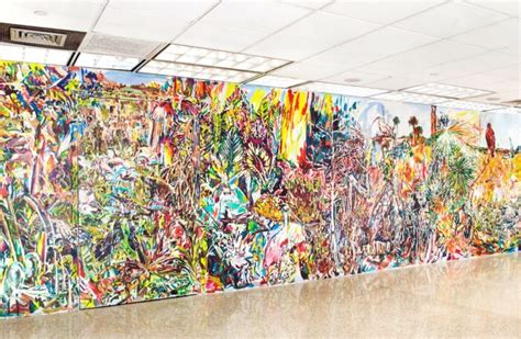 Florida artist completes nature-inspired mural at Miami International ...