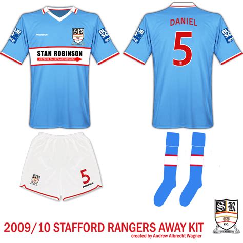 Stafford Rangers Away Kit