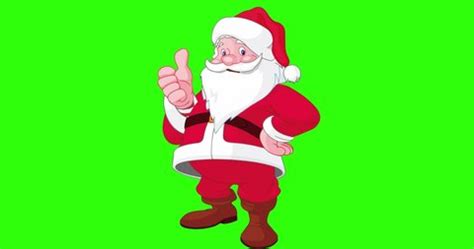 Happy Santa Claus Green Screen Video Stock Footage Video (100% Royalty-free) 1097727727 ...