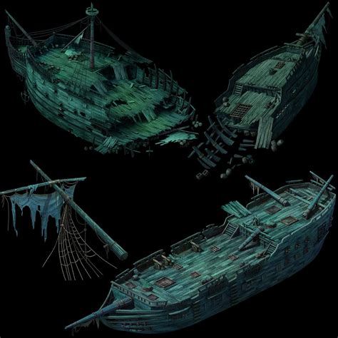 Shipwrecks - 3D Model by about3d