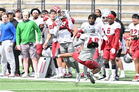 WSU football holds second scrimmage (April 15, 2023) - April 15, 2023 ...