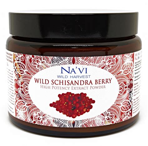 Full Spectrum Schisandra Berry Extract Powder - Wild Harvested – Na'vi ...