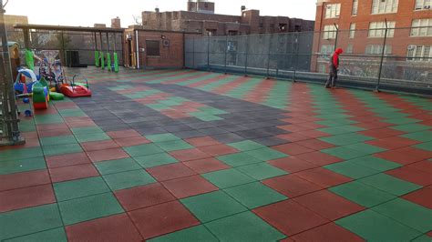 Replace Rooftop Playground Surface with Rubber Tiles | adventureTURF