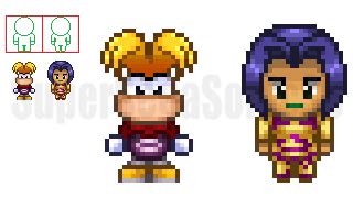 Rayman RPG Styled Sprites by SuperSegaSonicSS on DeviantArt