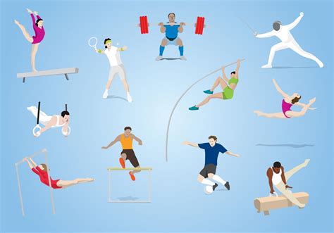 Olympic Sports Vector - Download Free Vector Art, Stock Graphics & Images