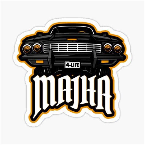 "Majha " Sticker for Sale by vpaints | Redbubble