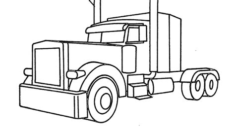 Truck Outline | Free download on ClipArtMag