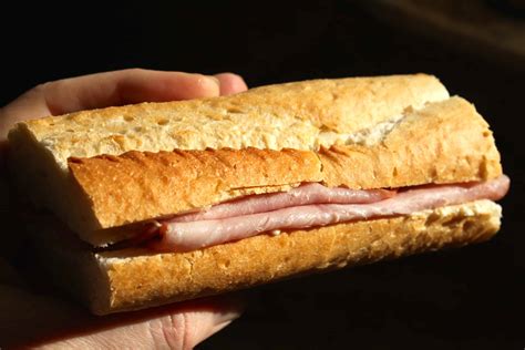 Simplest is Best: French Ham and Butter Baguette Sandwich (Jambon Beurre) - Christina's Cucina