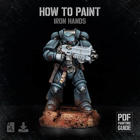 How to Paint Iron Hands PDF Painting Guide » The Mighty Brush