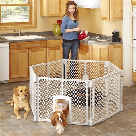 North States Petyard Passage 6-panel Pet Gate | Dog playpen, Pet ...