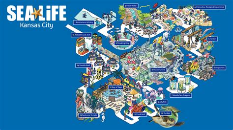 Map | SEA LIFE Kansas City Aquarium