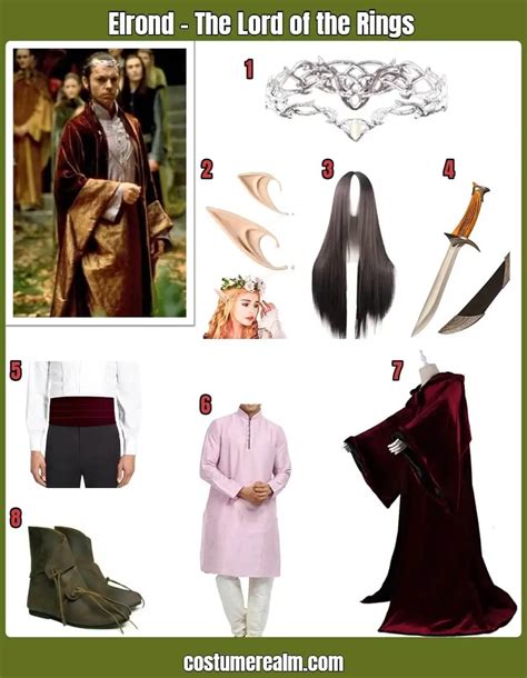 How To Dress Like Dress Like Elrond Guide For Cosplay & Halloween