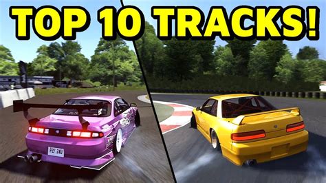 10 Best Drift Tracks in Assetto Corsa! - YouTube