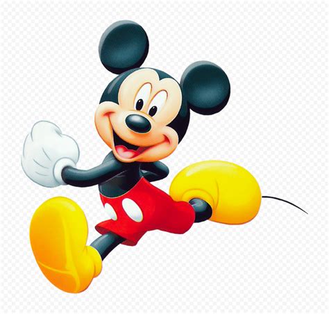 HD Cartoon Mickey Mouse Running PNG | Citypng