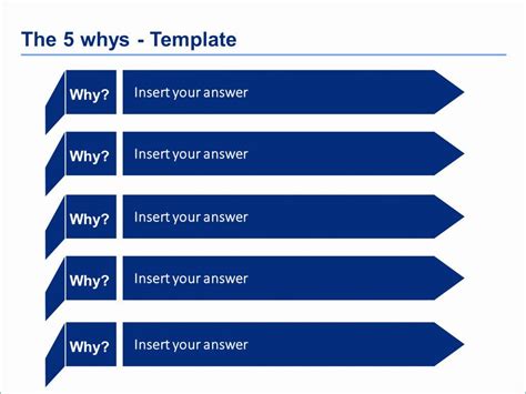 Tax Ppt Templates Free Download Quality Five whys Template | 5 whys, Strategy map, Corporate ...